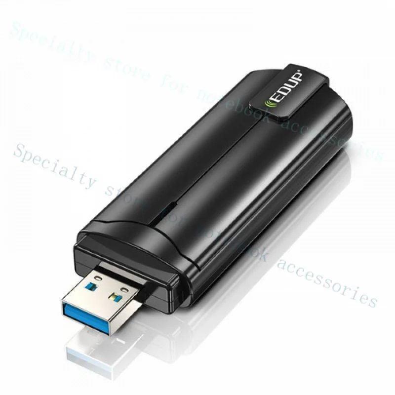 A+ USB 3.0 WiFi6 Adapter Windows 11 PC Laptop AX Wireless Network Dongle Dual Band