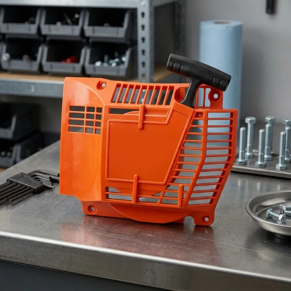 Cord Retraction System Rewind Starter Assembly For Wood Cutting Tasks Efficient Starting Design For 395 Chainsaw