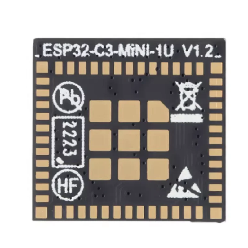 2pcs Original ESP32-C3-MINI-1U-N4 2.4GHz WiFi Bluetooth BLE5.0 Wireless Module