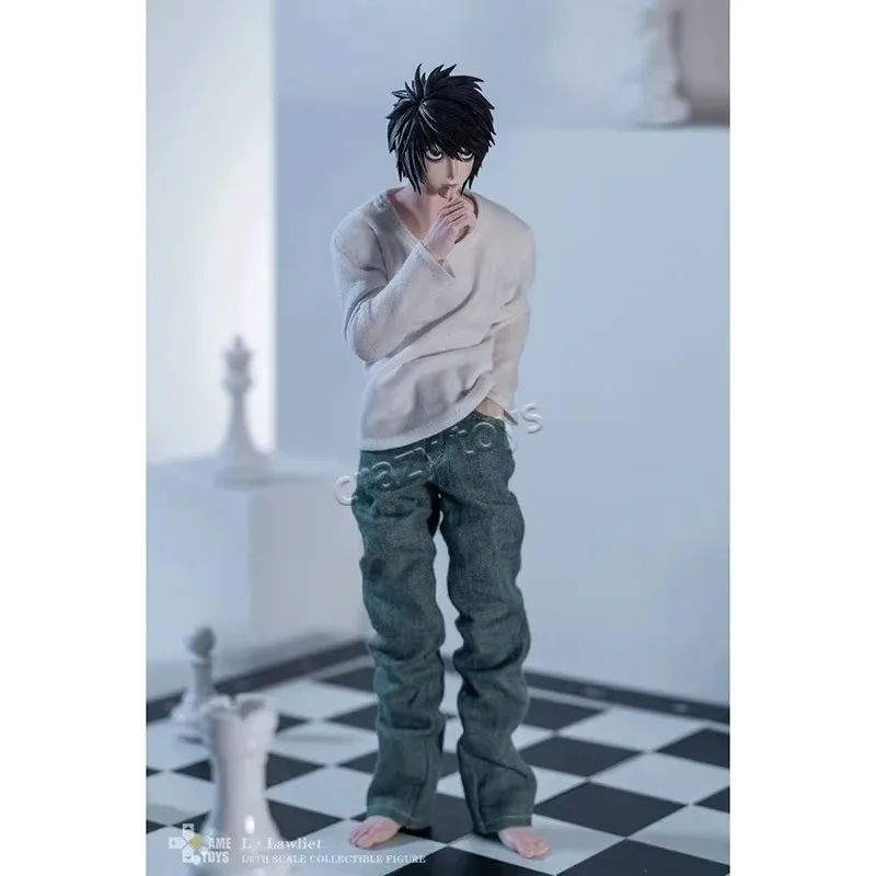 【In Stock】GameToys GT-007 Death Note L Lawliet DN 1/6 Normal Body Anime Collectible Action Figure Model Toy Gift