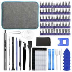 120 in 1 Electric Screwdriver Set Precision Power Tool Kit Rechargeable Wireless Cordless Magnetic Mini Small Bit for Xiaomi Pen