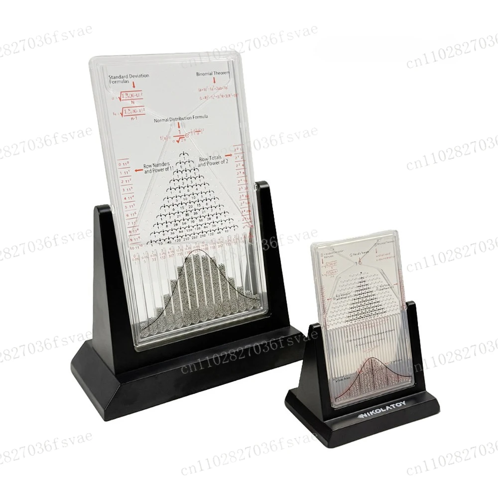 

Galton Board Model Ornament Toy GaltonBoard Normal Distribution Model Mathematical Teaching Aids Tabletop Ornament