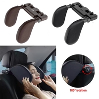 Caer Car Neck Headrest Pillow Cushion Seat Memory Foam Pad Sleep Side Head Telescopic Support on Cervical Spine for Adults Child