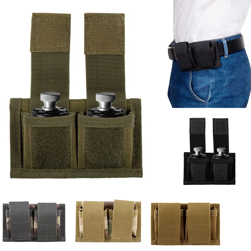 Funda de Cinturón para Revólver con Doble Speedloader, Universal para Calibres .357, .44 y la Mayoría de los de .38 a .45 Colt