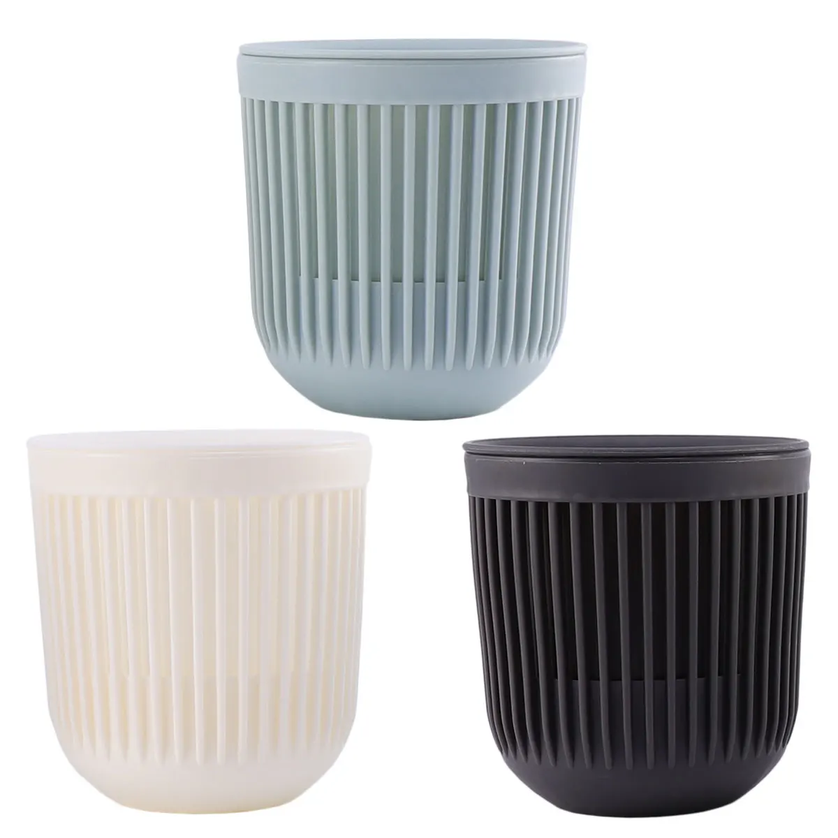 

3 Pcs Flower Pot Leak-proof Hanging Garden Planter Small Desktop Decoration Pots for Plants Indoor
