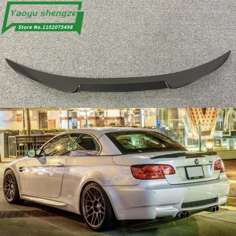 P Style For BMW E92 Spoiler 3 Series 2 Door E93 M3 & E92 Coupe ABS Spoiler Performance Style 2005 - 2012