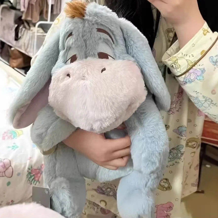 Disney Kawaii Eeyore Plüsch Puppe Spielzeug Schlaflose Serie Stofftier Figur Kissen Cartoon Weiche Puppe Zimmer Dekor Kinder Geschenk