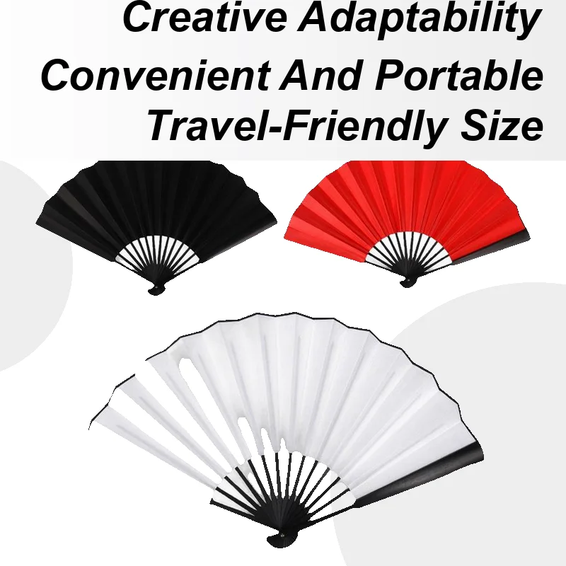 

Silk Folding Fan Silk Foldable Fan Retro Waterproof 10Inch Props For Girls Home Church Women Dance Lady Decoration Performance
