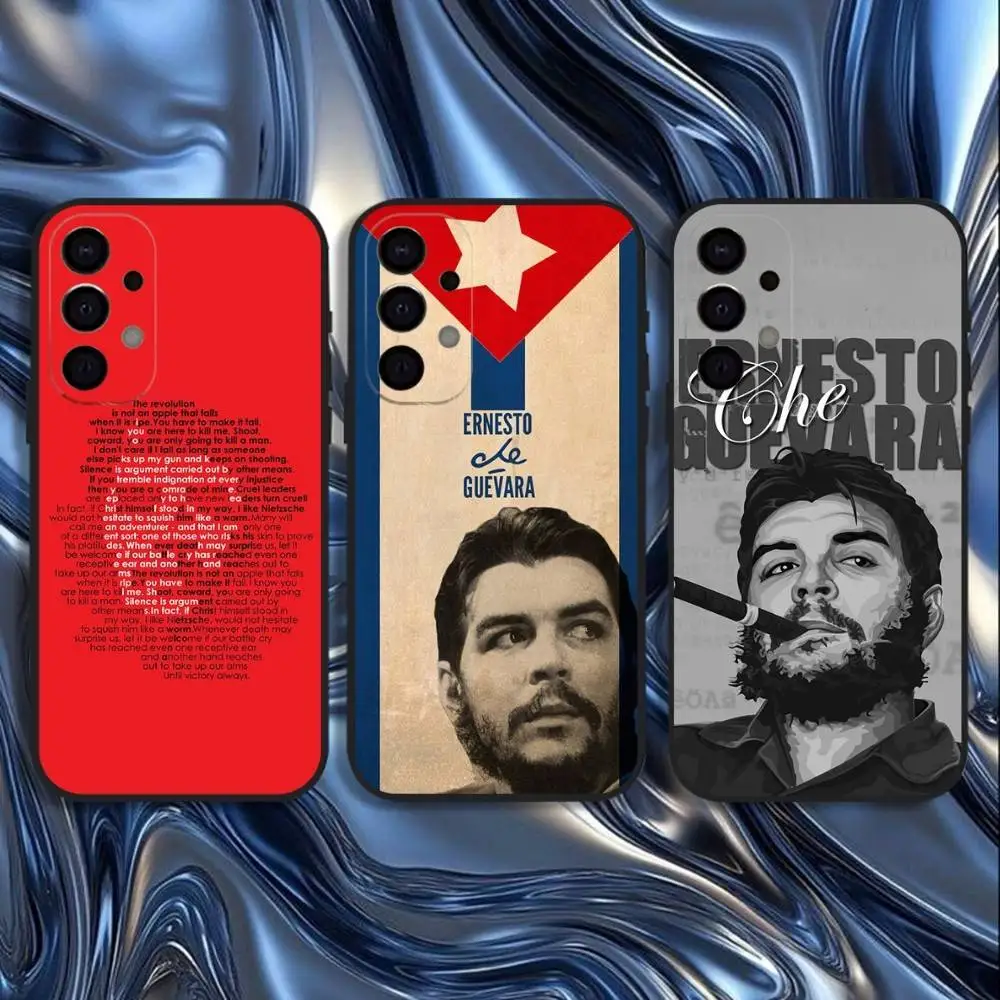 

Che Guevara Phone Case For Samsung S25,S24,S21,S22,S23,S30,Ultra,S20,Plus,Fe,Lite,5G Black Cover