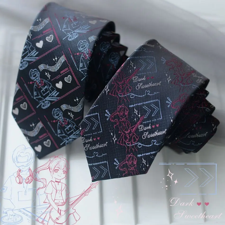 

Cool Guy/Hot Girl/Tie Girl JK Shirt Small Sweet CP Style Uniform Bow Tie Trendy Men