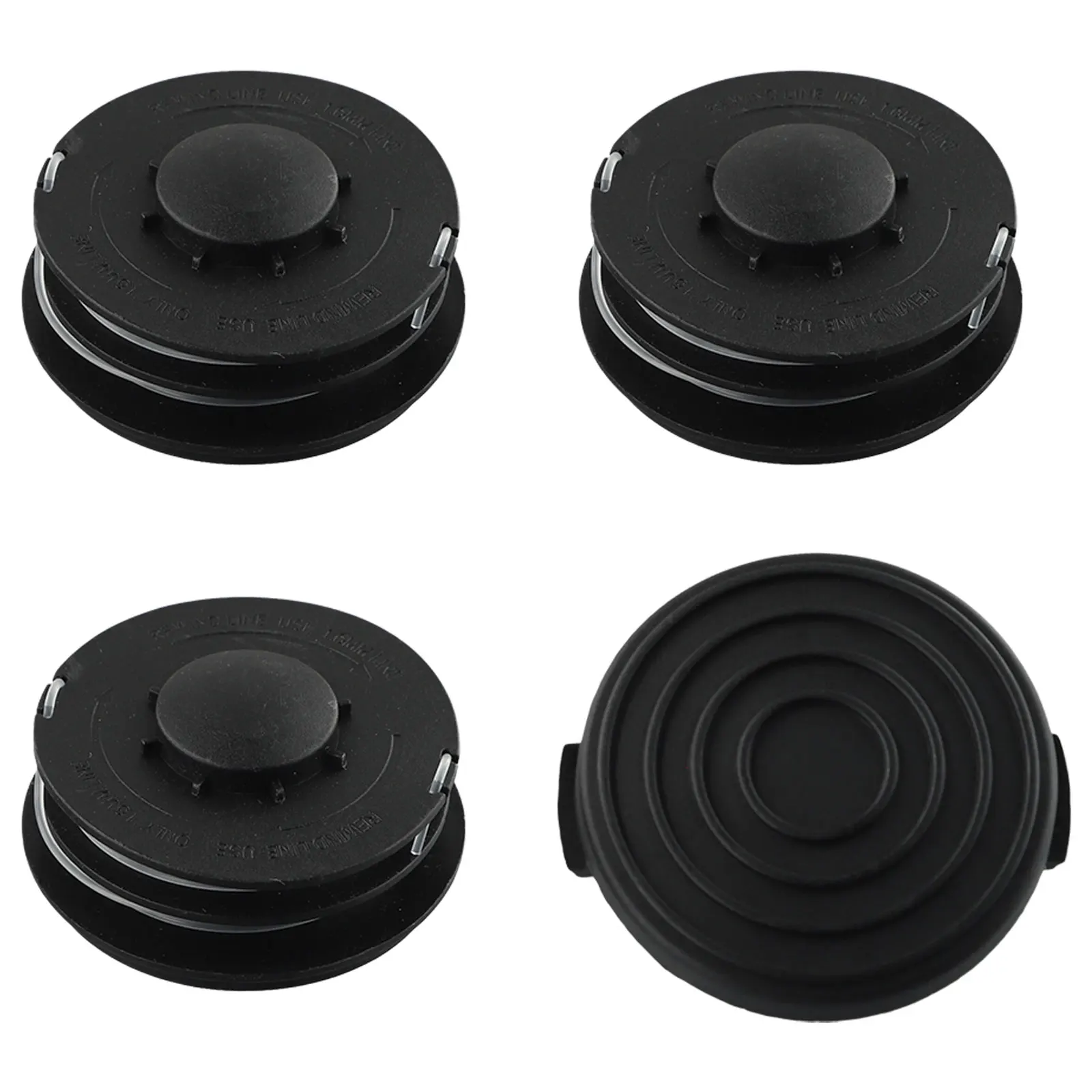 

Lawn Trimmer Cap Cover Trimmer Head Set Suitable For Einhell GC-ET 4530 3405685 Spools Grass Trimmer Lawn Mower Replacement Tool