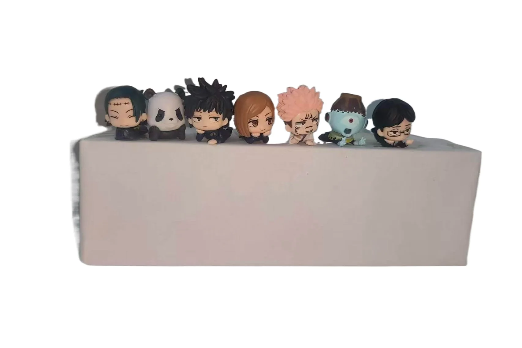 ¡Nueva Llegada! Adorables Figuras Chibi de Jujutsu Kaisen. Decoración de Escritorio de Anime Perfecta y Regalo Coleccionable para Fans. Compre lo último en tendencia ahora
