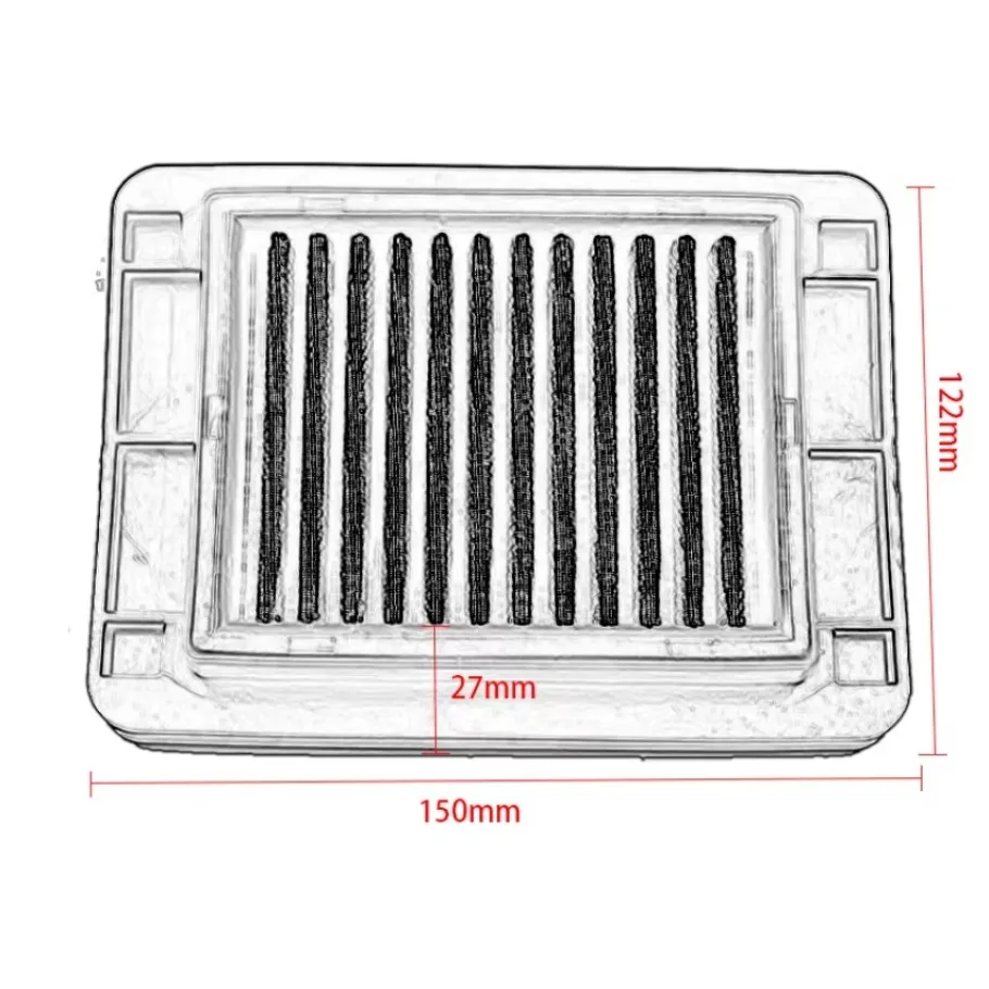 Motorcycle Air Filter Fit for YAMAHA YZF-R3-R25 MT-03 FZ-03 T-MAX500/530 XP500/530 Environmental Maintenance Replacement Parts