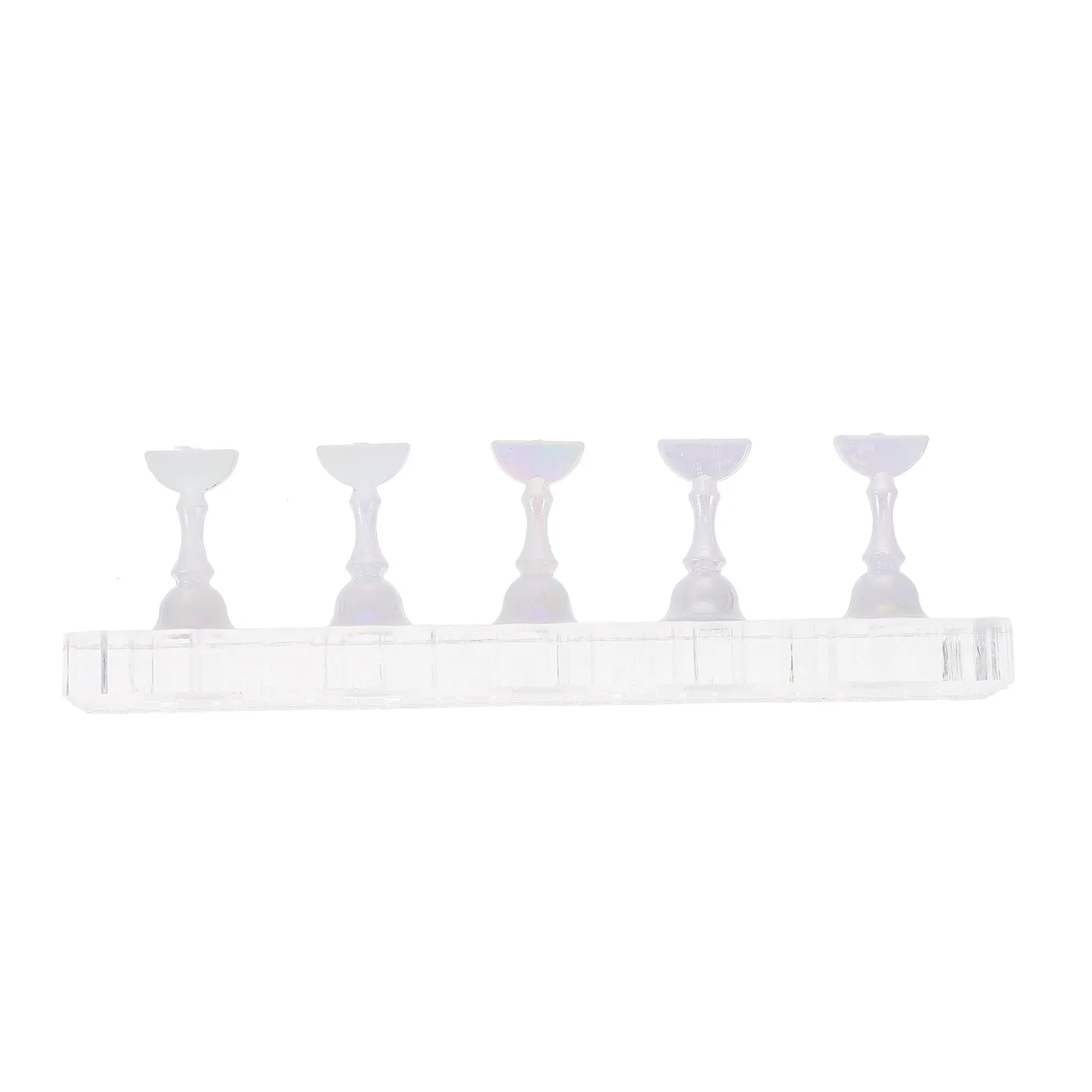 

Acrylic Nail Practice St Display Magnetic Rack for Manicure Training Tips Holder Salon DIY Nail Practice Display St Use