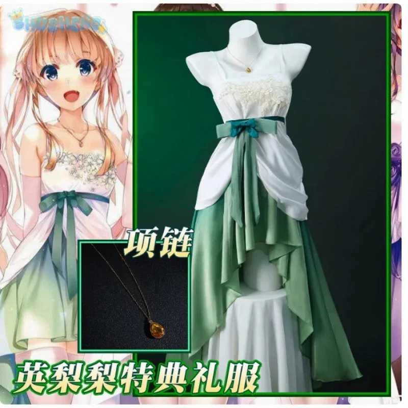 

XT8Sawamura Spencer Eriri Saekano: How to Raise a Boring Girlfriend Cosplay Costume Dress Gloves Necklace Socks Halloween DXT6@!