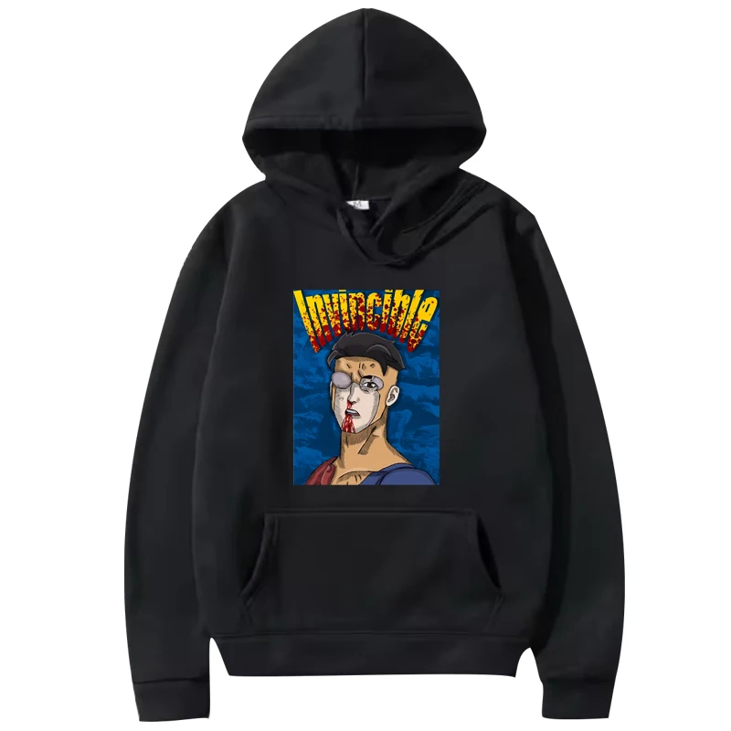

Invincible Art fashion graphic hoodie 2025 new men women funny vintage Long sleeve Sweatshirt with print oversized hoodie unisex