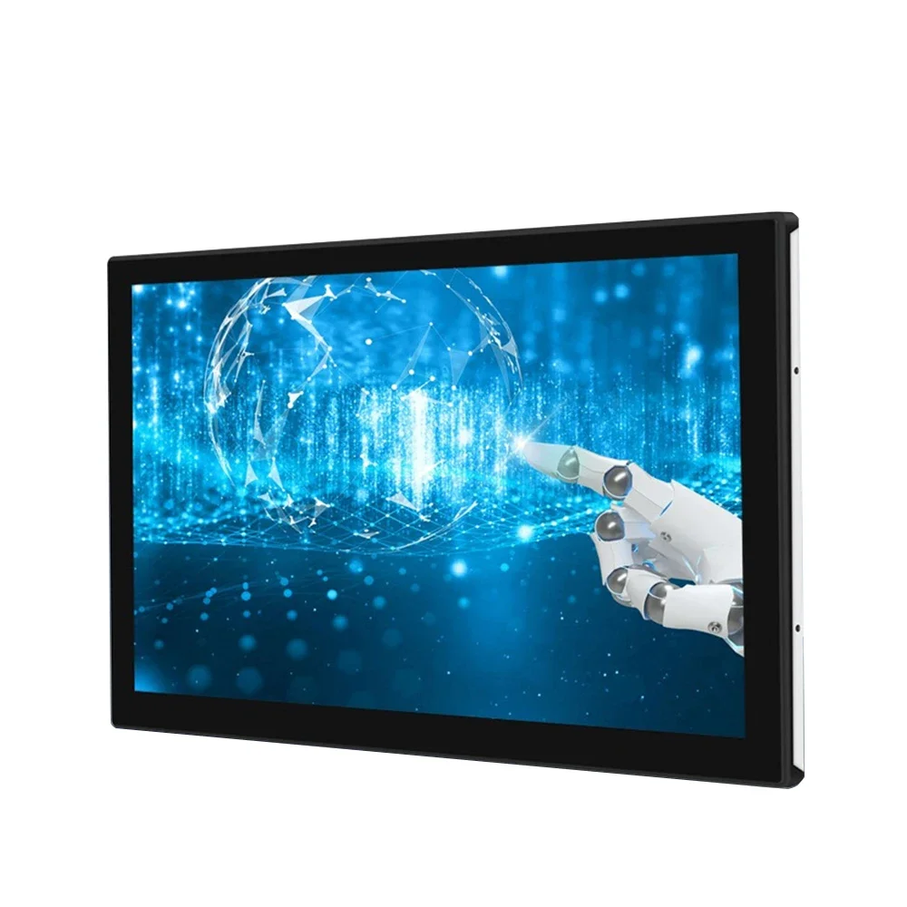 

Touch display embedded computer industrial touch control all-in-one machine