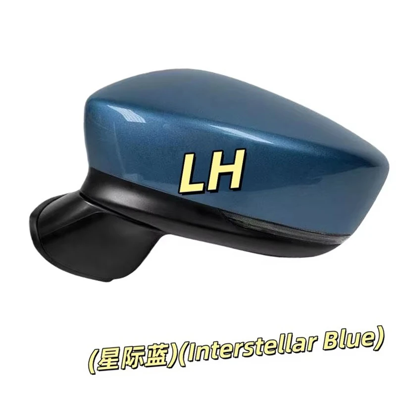 For Mazda 3 2017 2018 2019  Car Side Mirror Assembly 5-Pin Plug Left & Right Rearview Mirror (LHD Only), OEM: BAPK691