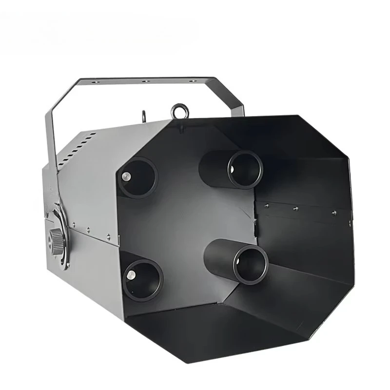Dry ice CO2 jet machine with column smoke hose for fog effect