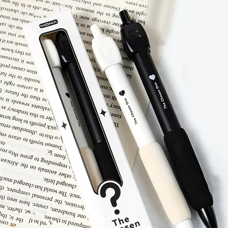 1 ชุดตลกหมุนคําตอบปากกาเจลNovelty Decompressionหมุนปากกาเจลเครื่องเขียนปากกาลูกลื่นเครื่องเขียนนักเรียนของขวัญ