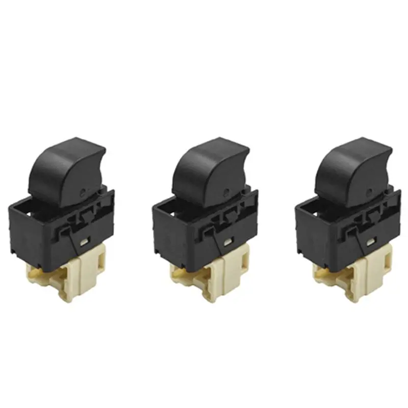 3X New Power Window Single Switch Window Lifter Switch Fit For Nissan Pathfinder Infiniti G20 QX4 1996-2002 25411-0M010-N30R