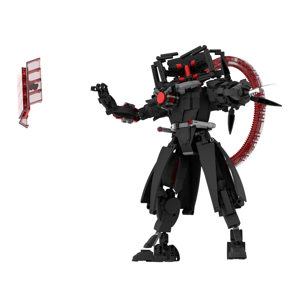 Doomsday Watcher Skibidi haut-parleur de toilette Titan modèle Titan TV homme Titan caméraman blocs de construction figurine poupées décor