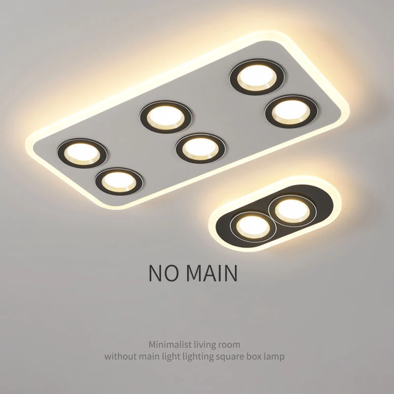 

Led Surface Mounted Downlight Without Main Light Living Room Lighting Ceiling Lights Simple Modern Aisle Balcony Bedroom Light