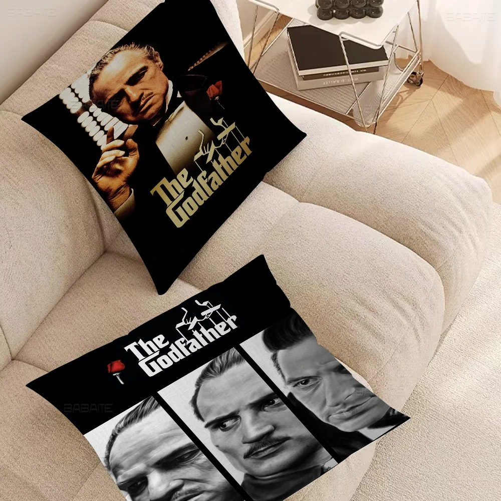 Retro Classic Movie The Godfather Personalized Pillow Cover Kids Bedroom Wild Party Decor Pillowcase Kid Birthday Shower Gift