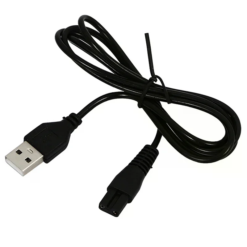 USB Cable Charging Line Copper hole Suit 5V flashlight shaver hair clipper wire Single hole 1.8