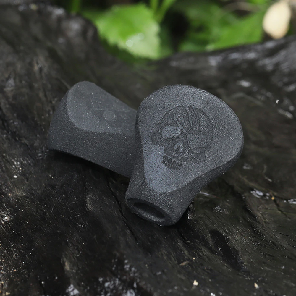 

Skull Pattern Handle Rocker Knob Cover Lightweight Fishing Reel Decorative Knobs Cover EVA Fishing Reel Accessories
