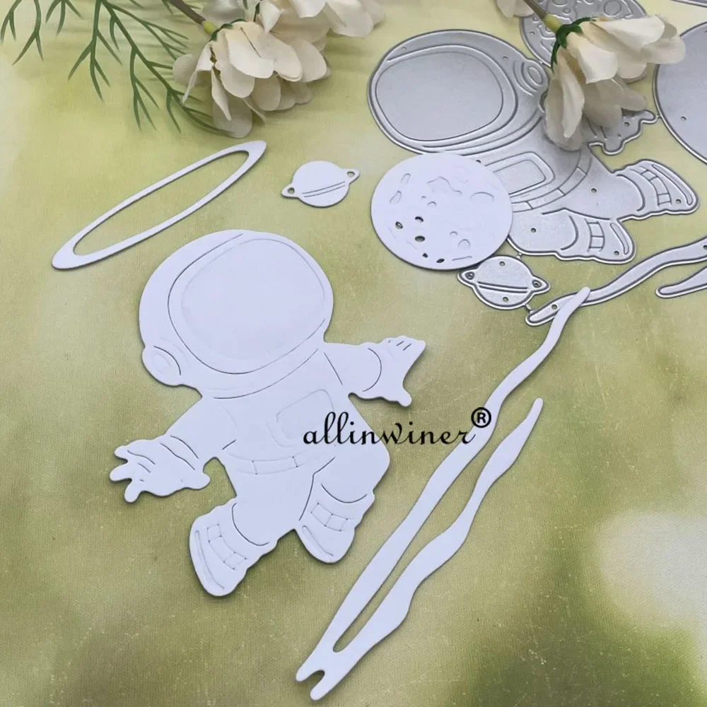 Cosmic planet spaceman Metal Cutting Dies Stencils For DIY Scrapbooking Decorative Embossing Handcraft Die Cutting Template