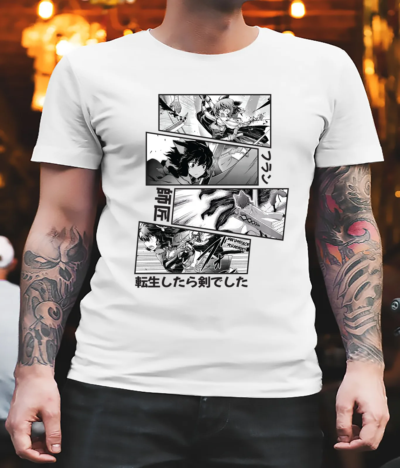 Fran Shishou Sword T Shirt for Anime Reincarnated as a