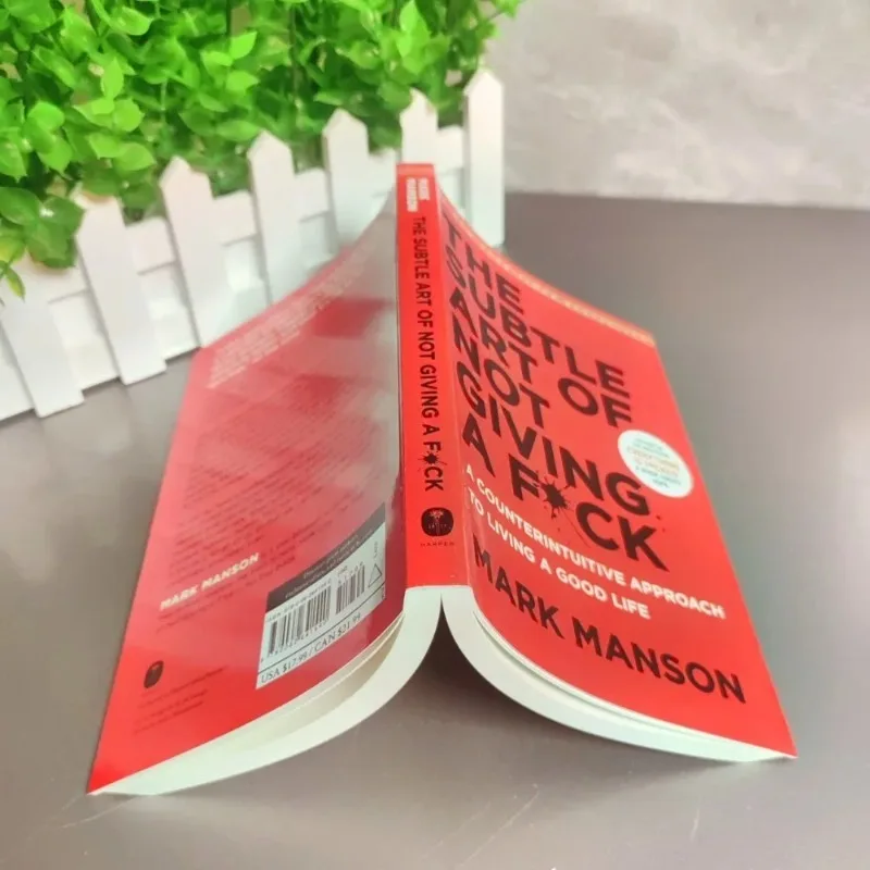 The Subtle Art of Not Giving a F*ck Mark Manson English Book Self Help Psychology Personal Growth Non Fiction Reading Book