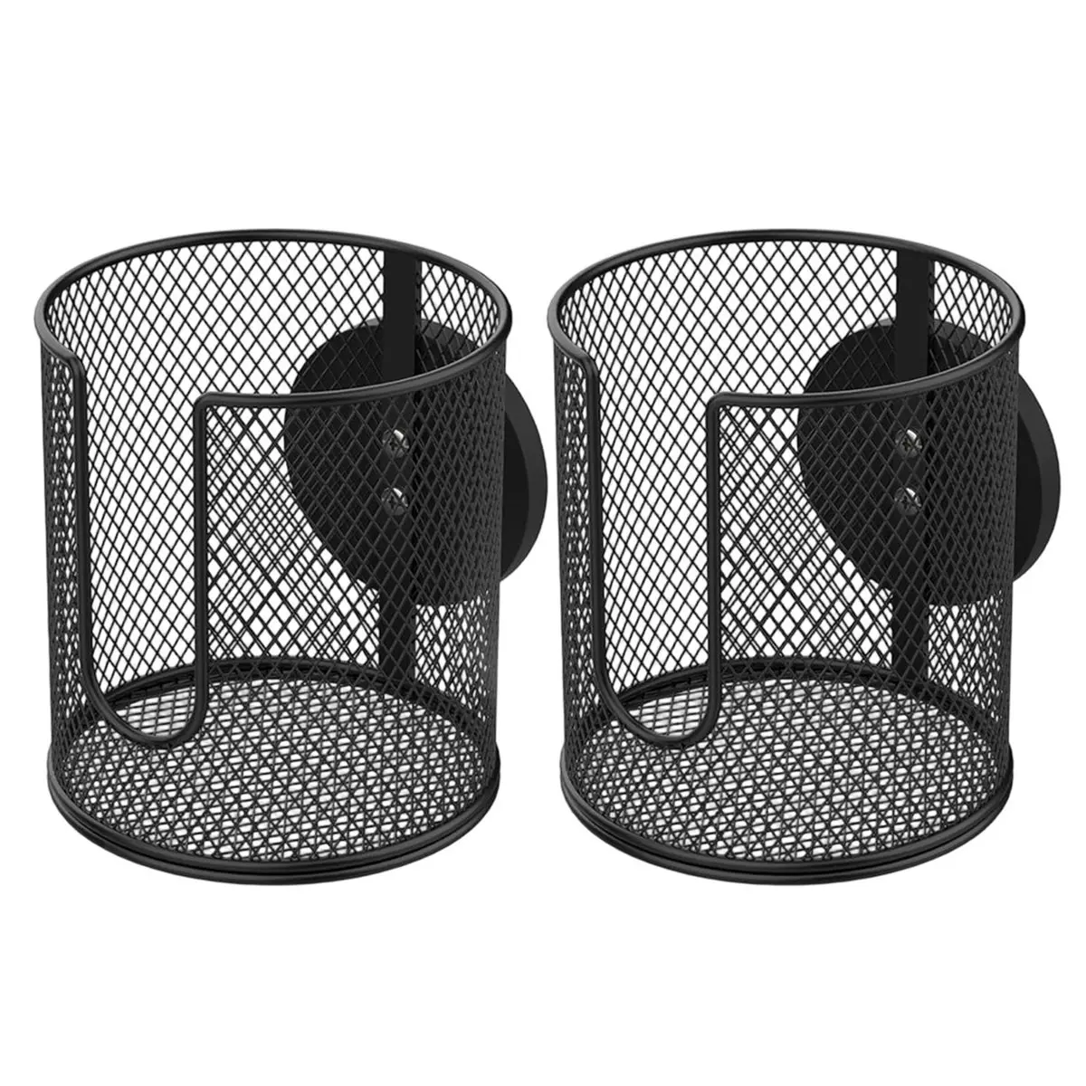 2pcs Magnetic Cup Holder Fall Protection for Tractor, Mower Cup Holder Metal