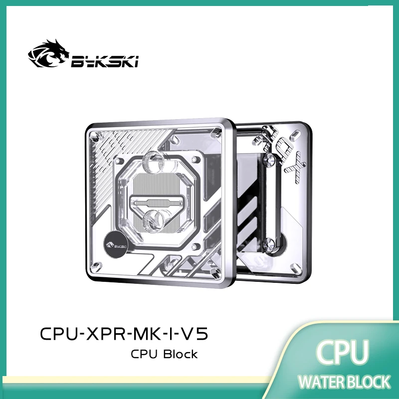 

Bykski 0.2mm Microchannel CPU Block Use for INTEL LGA1700 1200 2011 / AMD Ryzen 9/5/7 Water Cooler Radiator CPU-XPR-MK-I/M-V5