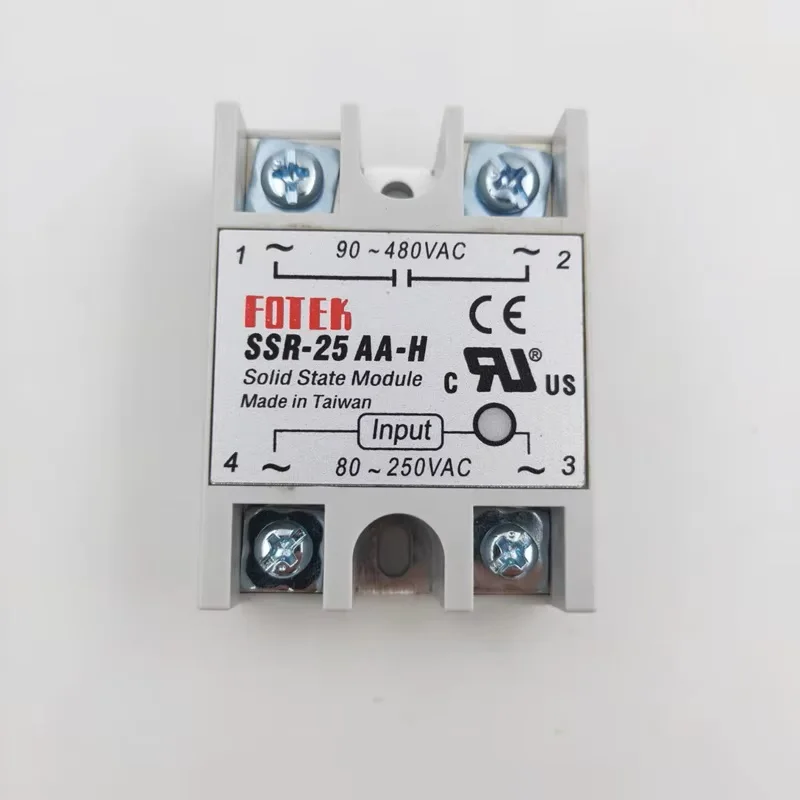 Solid State Relay SSR-10AA-H 15AA-H 25AA-H SSR-40AA-H 50AA-H 60AA-H 75AA-H 80AA-H 90AA-H AC TO AC Resistance Regulator