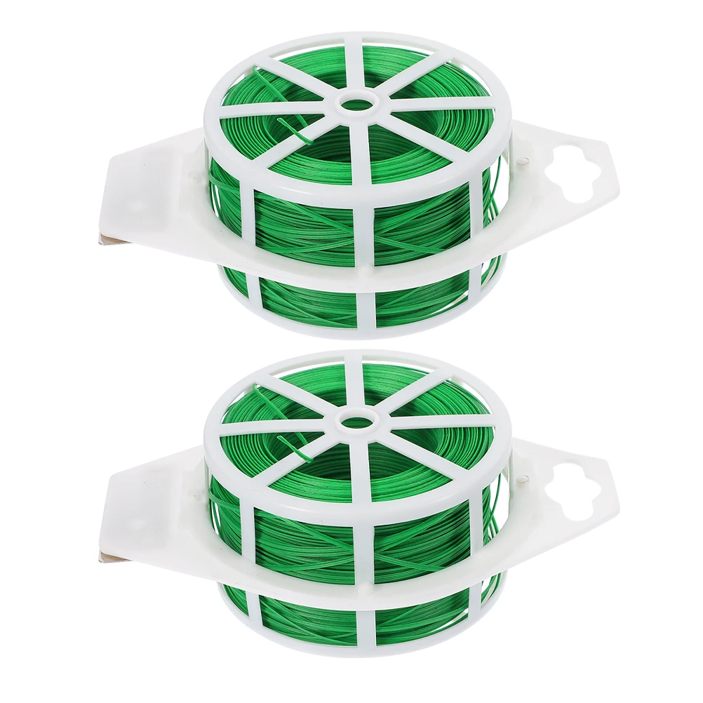 

Gardening Wire Ties 2 Rolls Plant Cable Fixing Rope Support Vines Flowers Shrubs Trellis Accessories Gardening Supplies Flexible