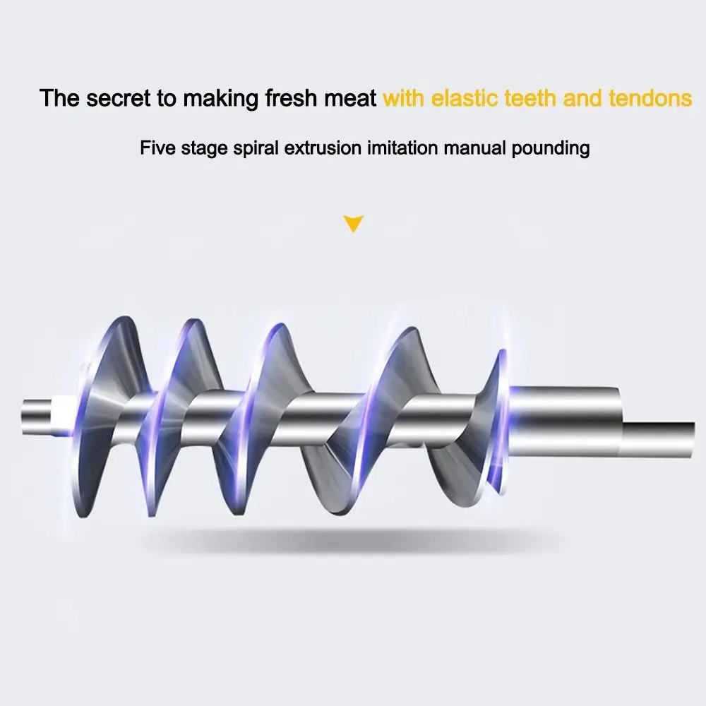 Space-Saving Manual Meat Grinder Hand-crank Multifunctional Sausage Stuffer Meat Mixer Kitchen Gadgets