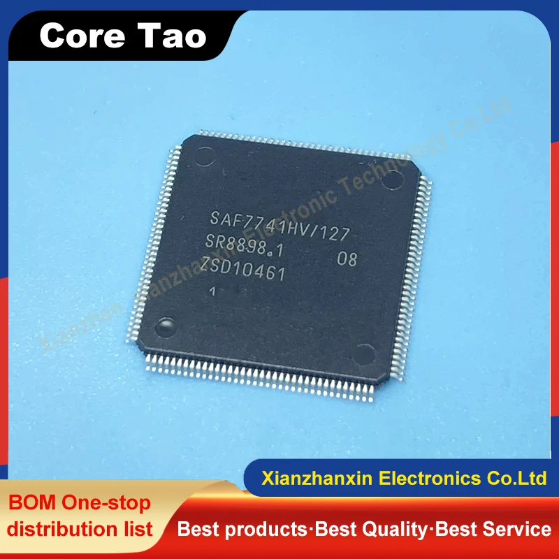 1PCS/LOT  SAF7741HV/127 SAF7741HV SAF7741 QFP144 Car computer chips in stock