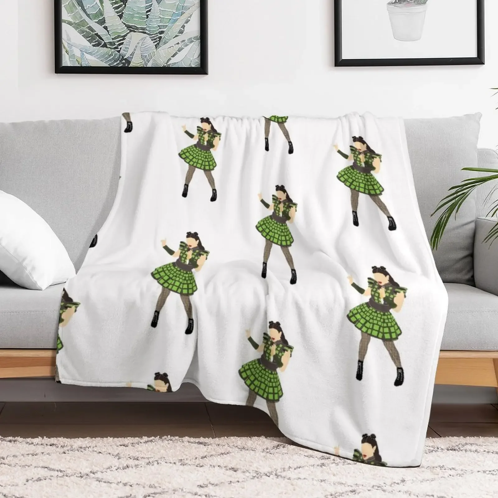 SiX The Musical - Millie O'Connell Boleyn Costume Throw Blanket Cozy Throw Blanket for Bed Sofa Chair