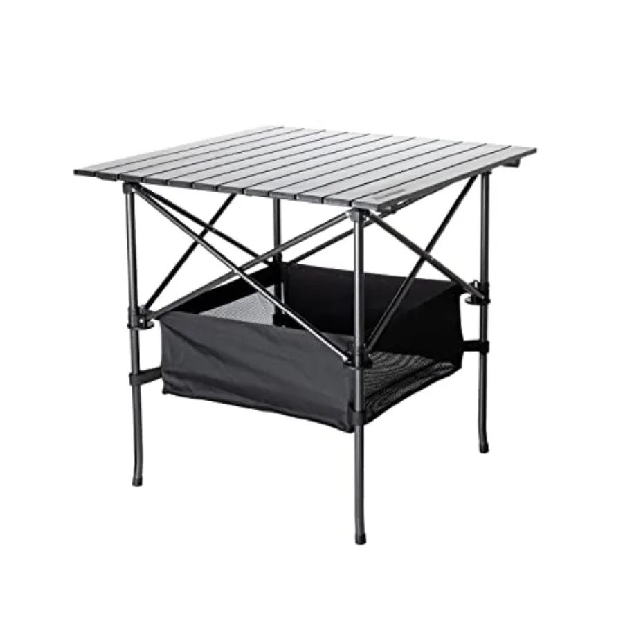 

Folding Camping Table - Aluminum Foldable Table for Tailgating or Camp Site with Carry Bag - Lightweight and Portable for Beach