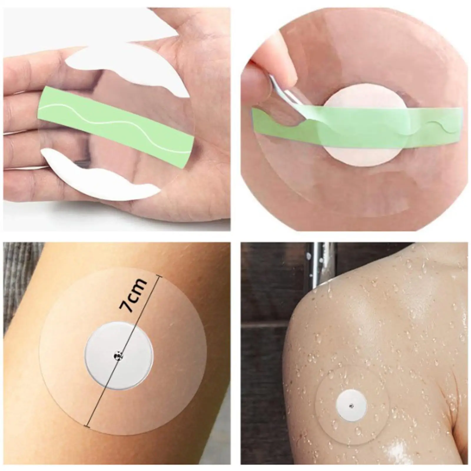 

Sports Non-slip Adhesive Patch TPU Protectors Precut Transparent Shower China 2.8inch Stickers Libre Patch for Running Swimming