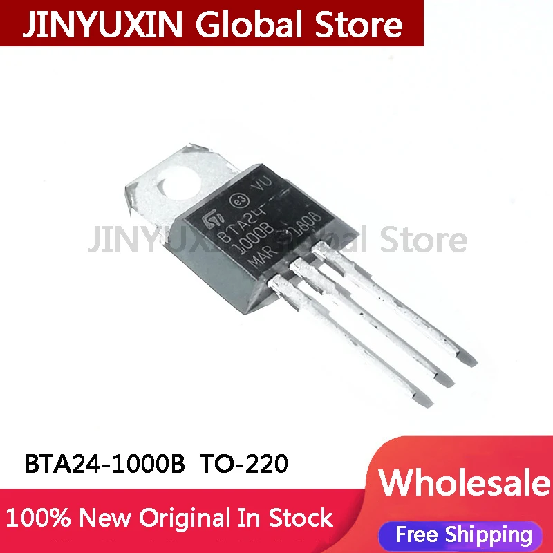 10-50PCS New BTA24-…