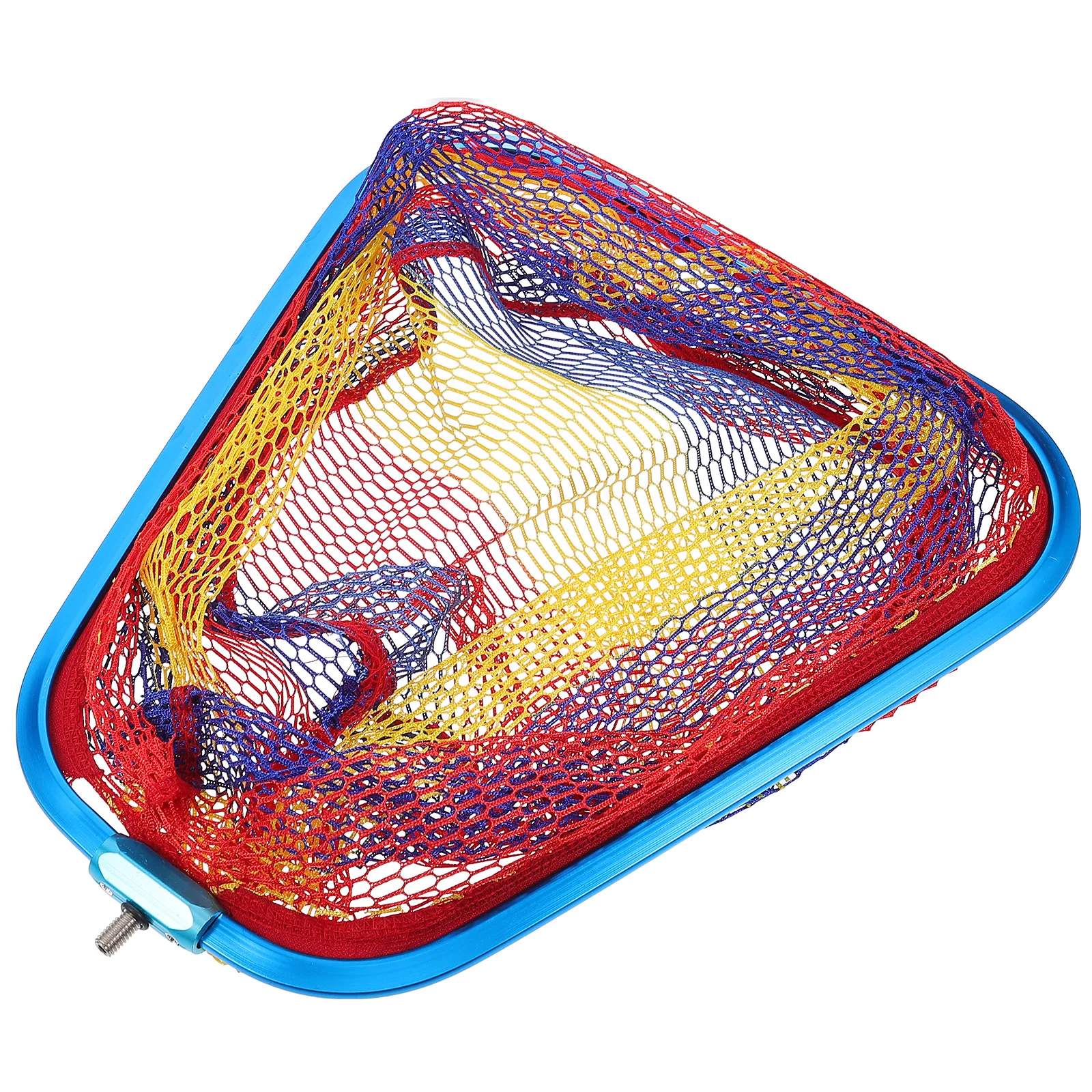 

Aluminum Alloy Fishing Net Compact Lightweight Portable Durable Mesh Saltwater Freshwater Catch Release Easy Use