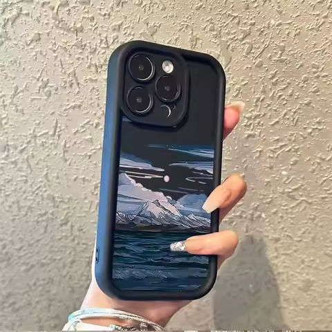 Oil Painting Sea Case For Infinix Note 12 G96 30 VIP Tecno Spark 10 10C Camon 20 Hot 30i 30 Play GT 10 Pro Smart 7