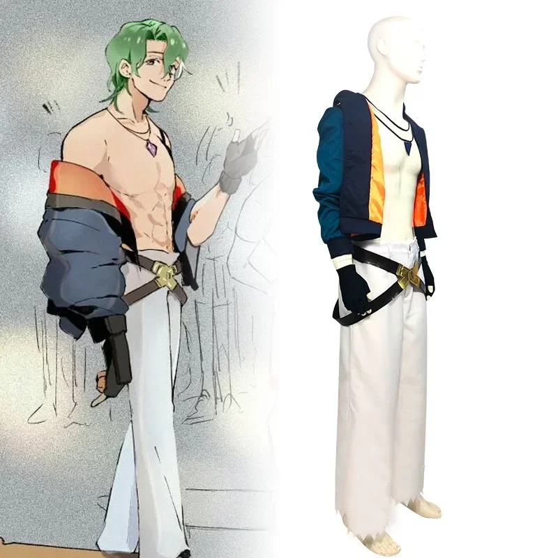 Anime SK8 l'extron Joe/Kojirou Nanjou Cosplay Costume Ensembles Complets Hommes Halloween Party Show Event Outfit XS-XXXL