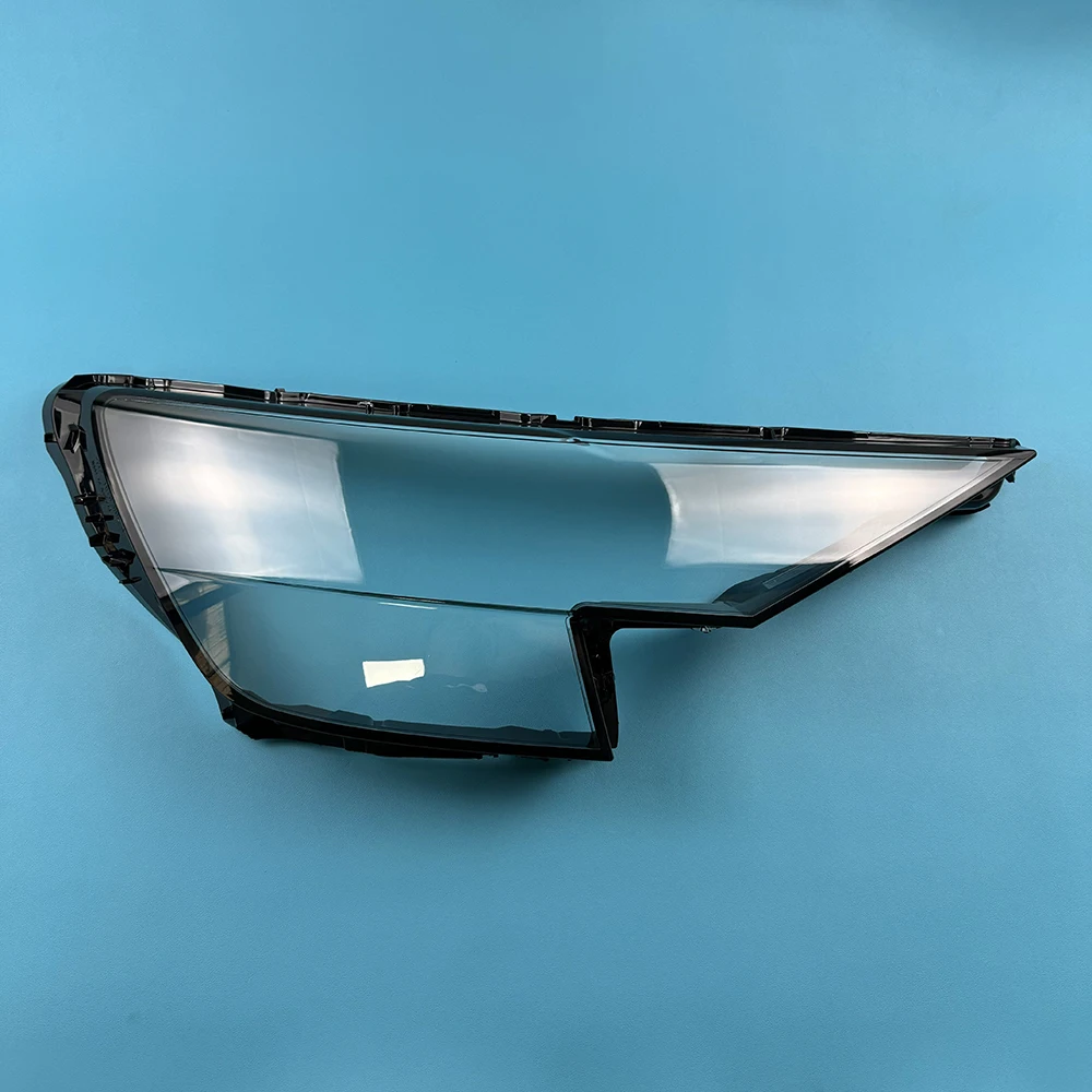 For Audi Q8 2018-2022 Headlamp Cover Headlight Shell Transparent Lens Plexiglass Replace Original Lampshade