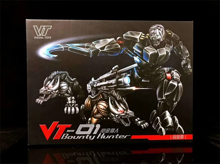 Em estoque brinquedos transformados VT-01 versão revisada liga versão ut confinamento filme versão com cães duplos ko