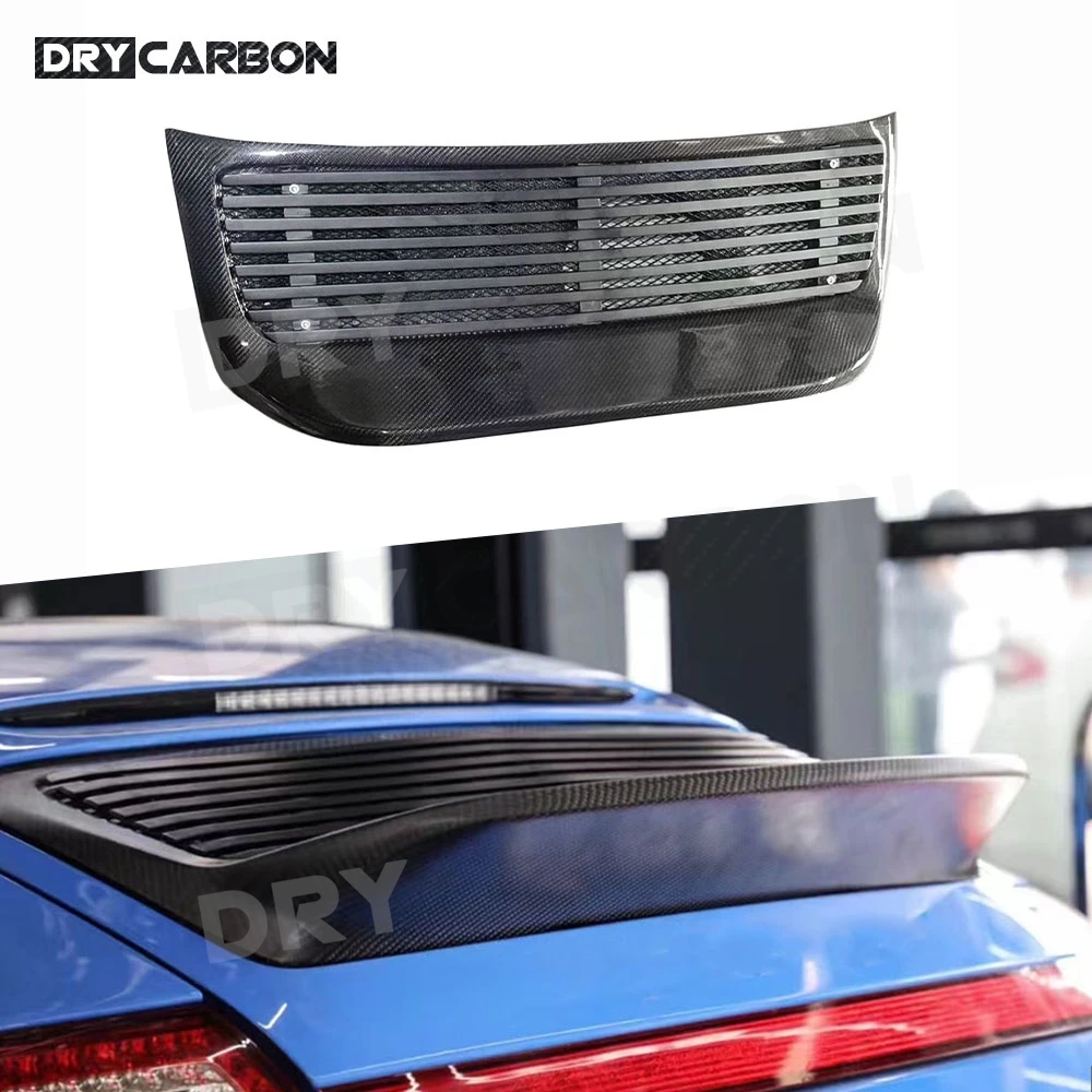 

Dry Carbon Fiber Rear Spoiler Duck Wing Rear Trunk Lid Spoiler for Porsche 911 997.1 997.2 2005-2011 Rear Wing Body Kits FRP