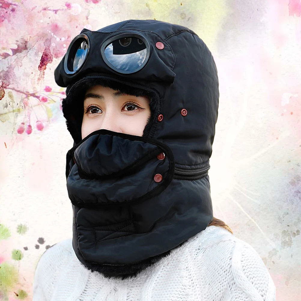 1 قطعة يندبروف الحرارية الصياد غطاء سميكة غطاء للأذن لفصل الشتاء الدراجات التزلج الرياضة في الهواء الطلق قبعة تدفئة للجنسين